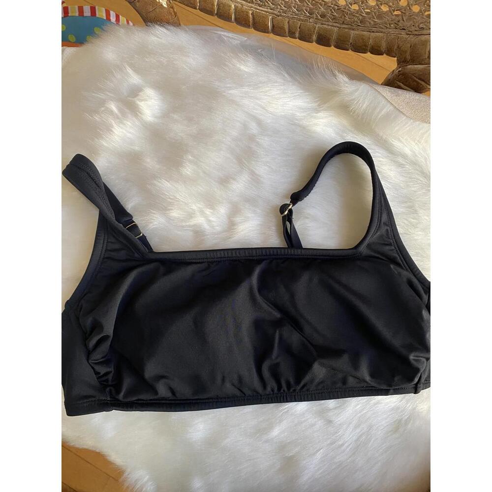Roxy Black Bikini Top Size M